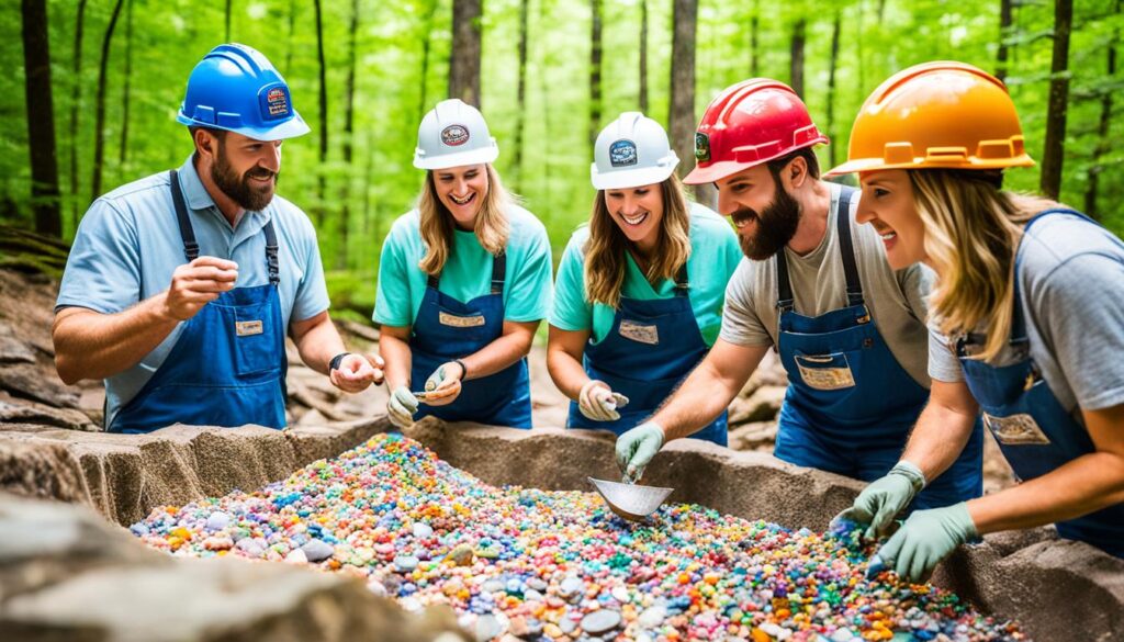 Gem Mining in Franklin NC