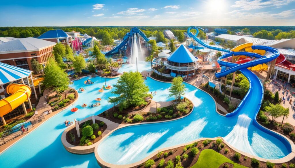 water park at Opryland Resort