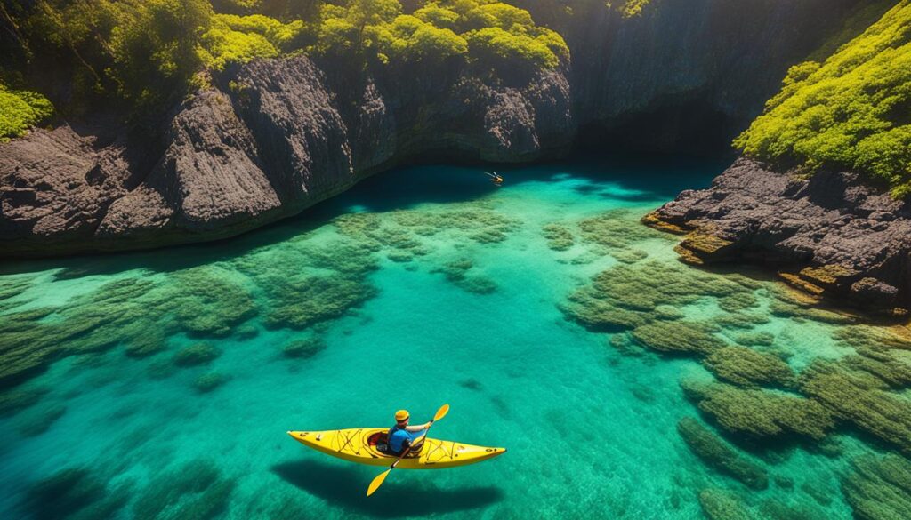 kayaking in Oahu